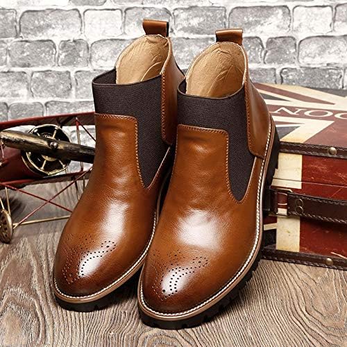 Bota Masculina Cano Curto em Couro